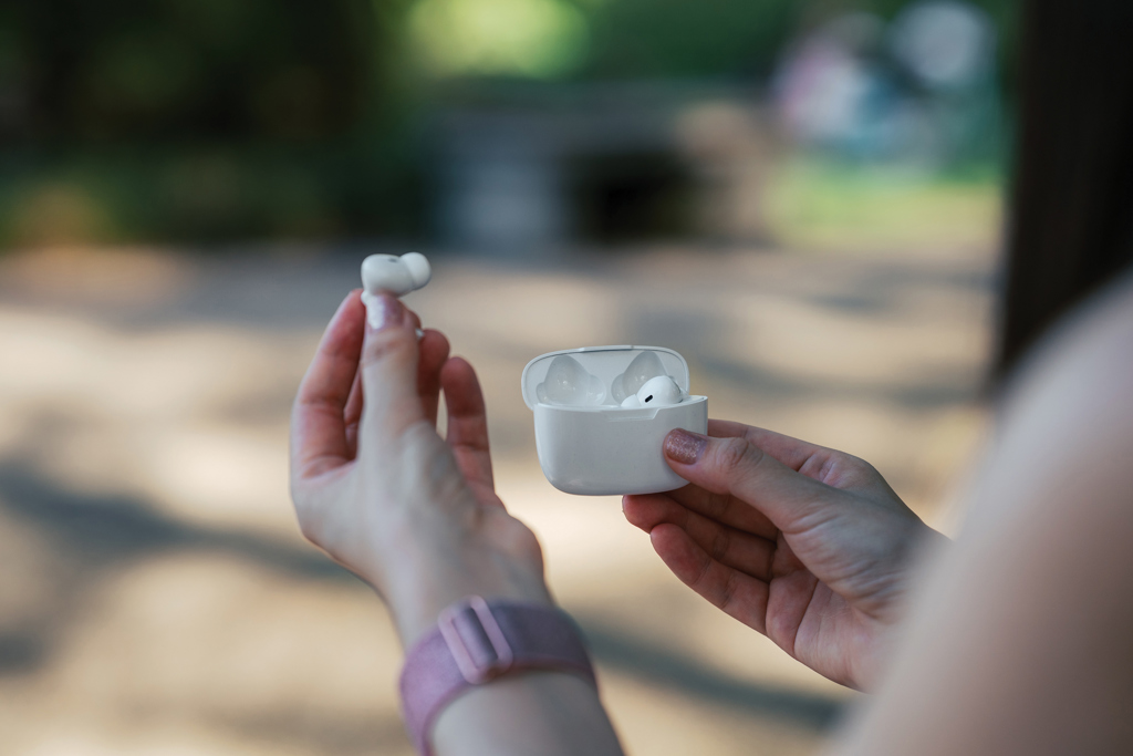 RCS recycled plastic Liberty Pro wireless earbuds - Slika 11