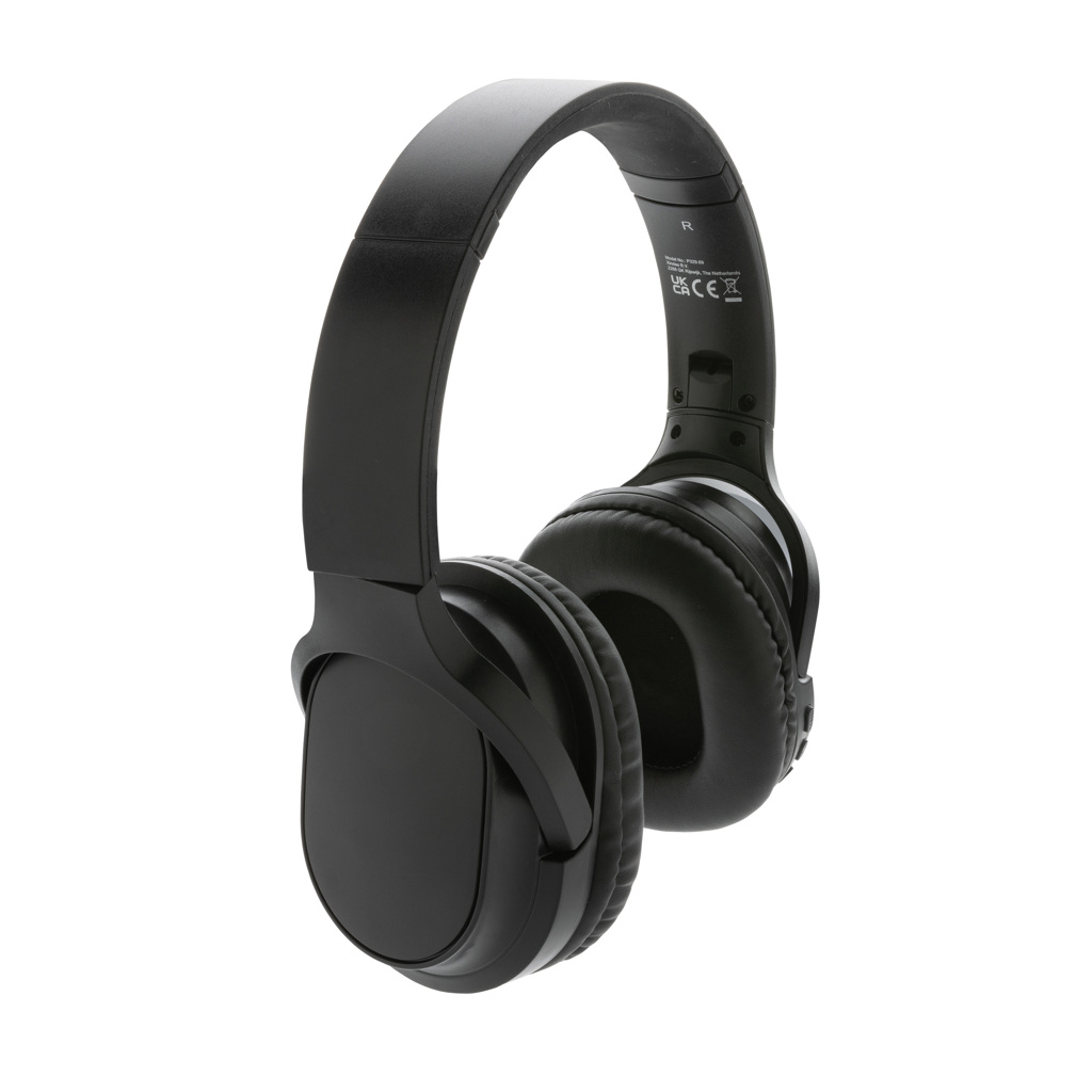 RCS recycled plastic Elite Foldable wireless headphone - Slika 2