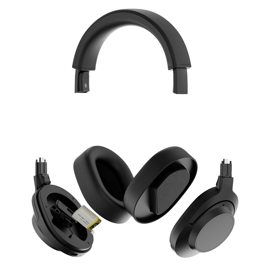 Irvine RCS recycled and repairable ANC wireless headphone - Slika 3