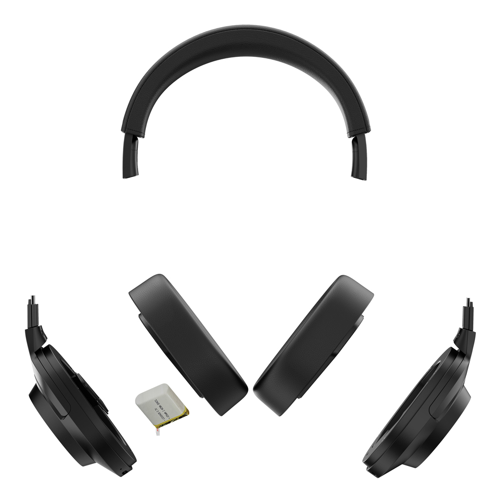 Irvine RCS recycled and repairable ANC wireless headphone - Slika 5