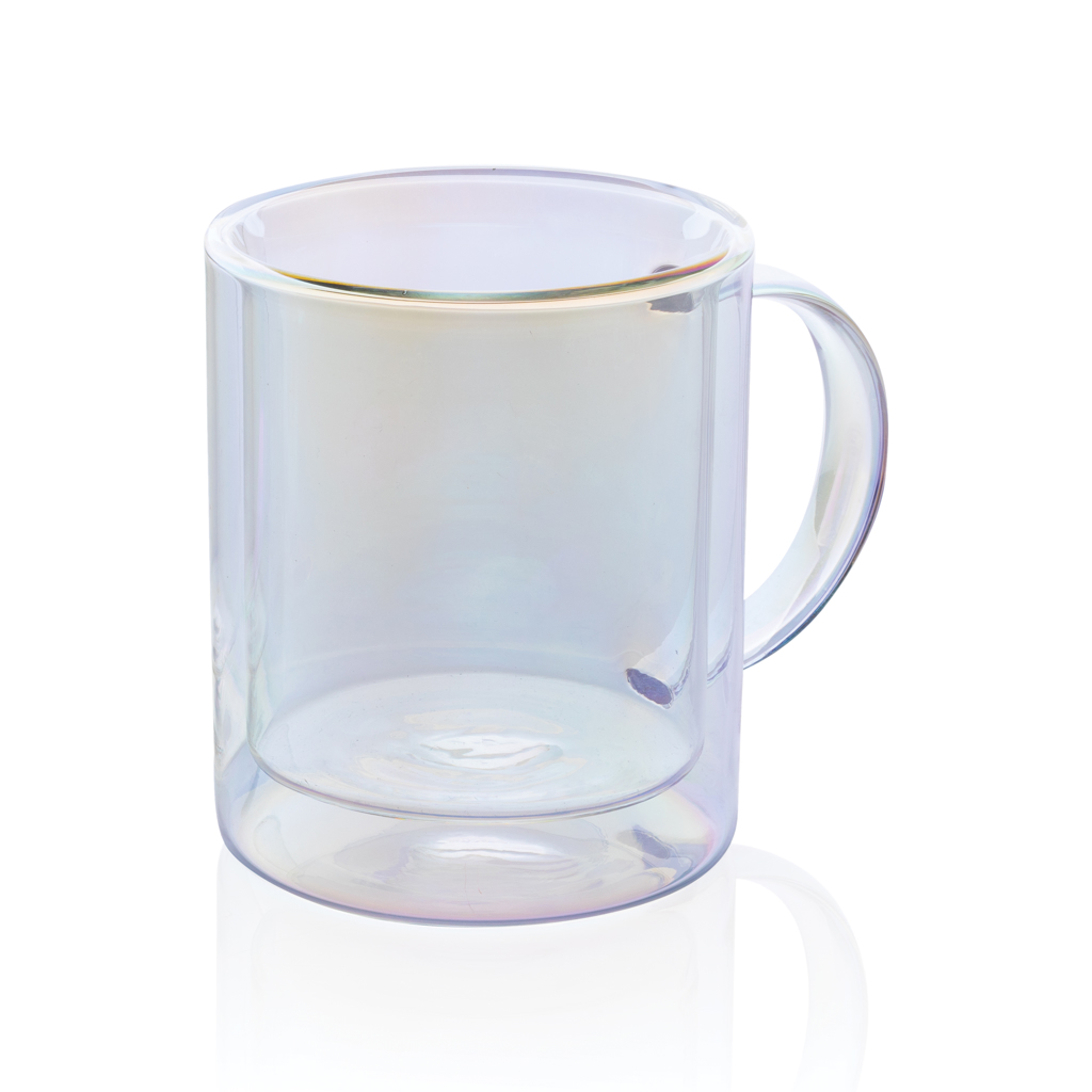 Deluxe double wall electroplated glass mug - Slika 2