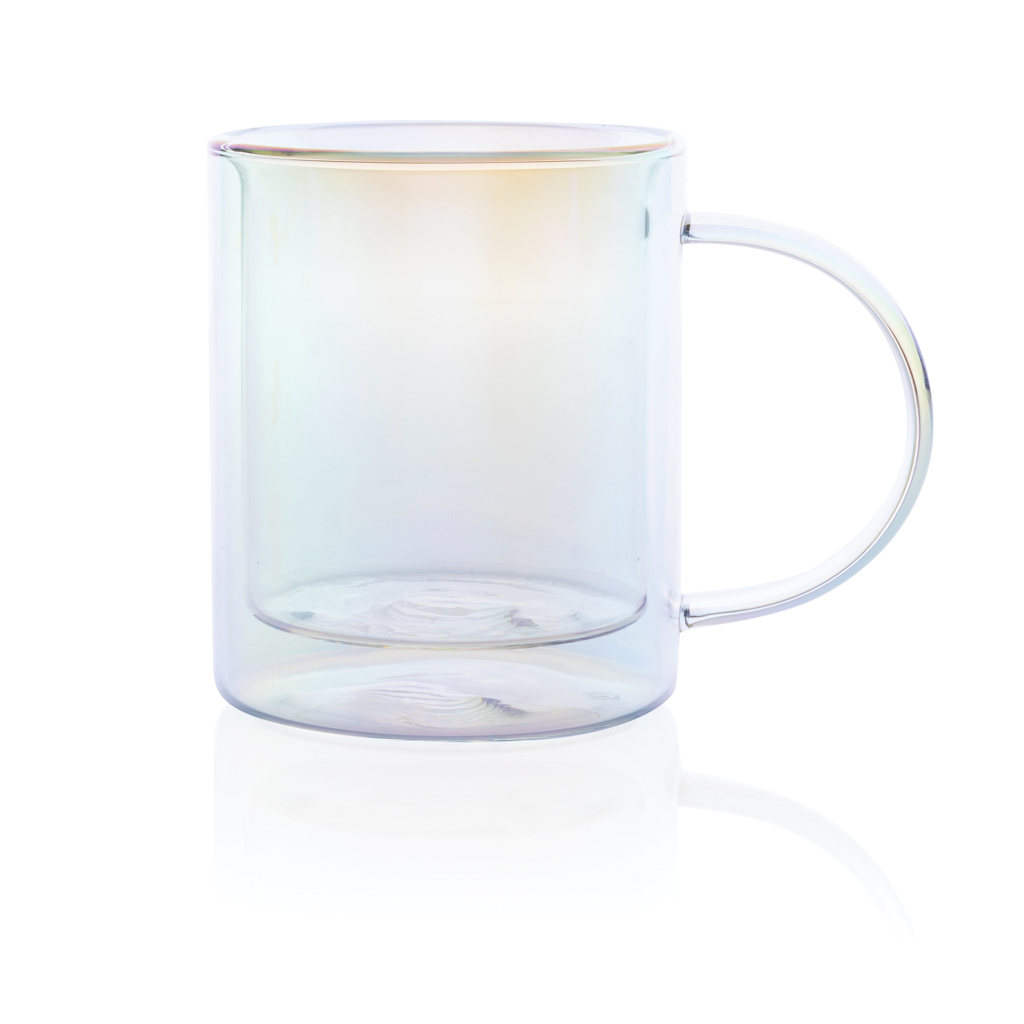 Deluxe double wall electroplated glass mug - Slika 4