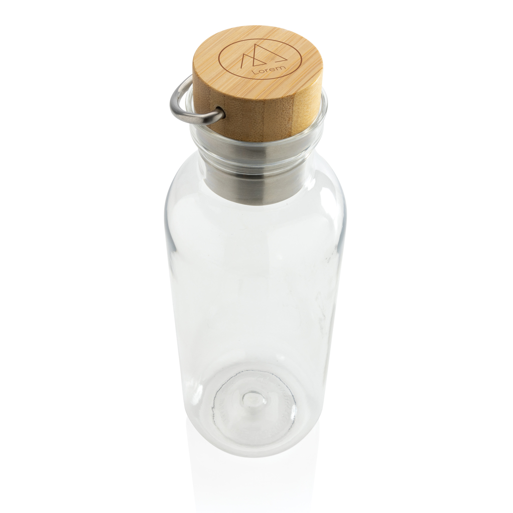 RCS RPET bottle with bamboo lid and handle - Slika 6