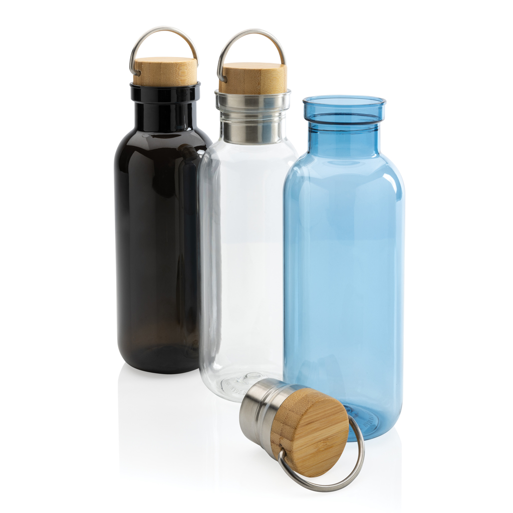RCS RPET bottle with bamboo lid and handle - Slika 8