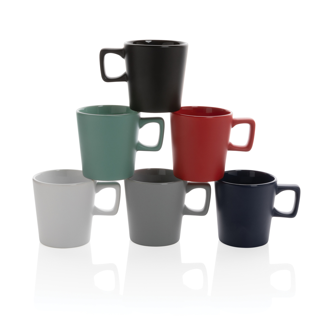 Ceramic modern coffee mug 300ml - Slika 7