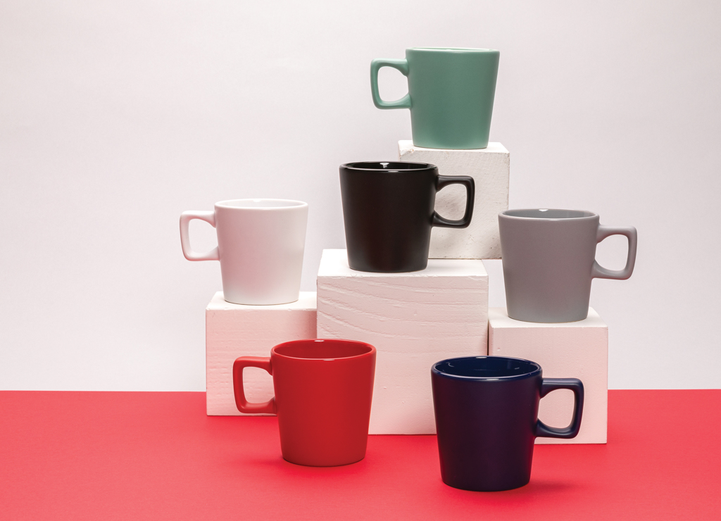 Ceramic modern coffee mug 300ml - Slika 8