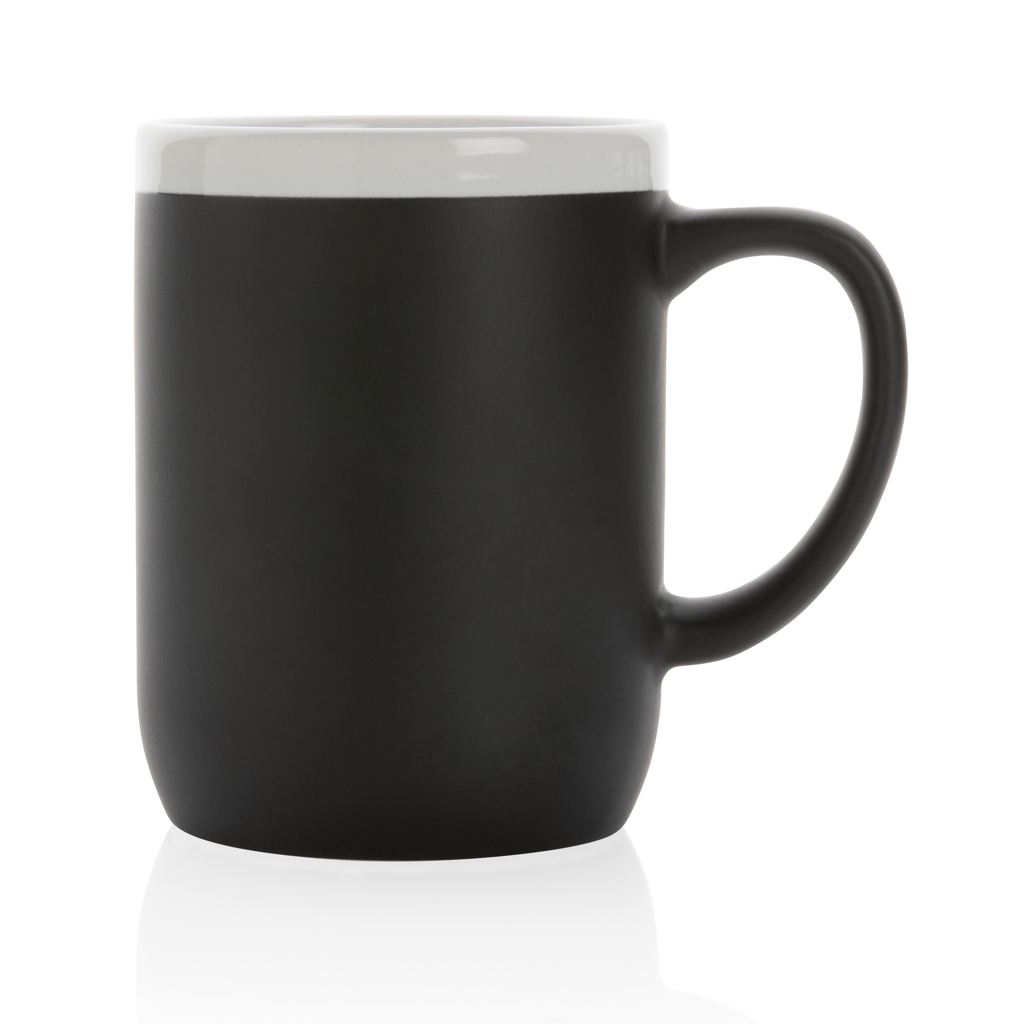 Ceramic mug with white rim 300ml - Slika 3