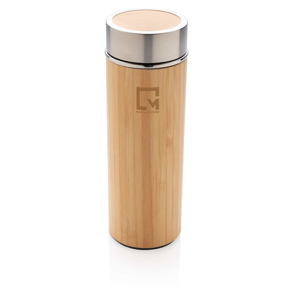 Leak proof bamboo vacuum bottle - Slika 8