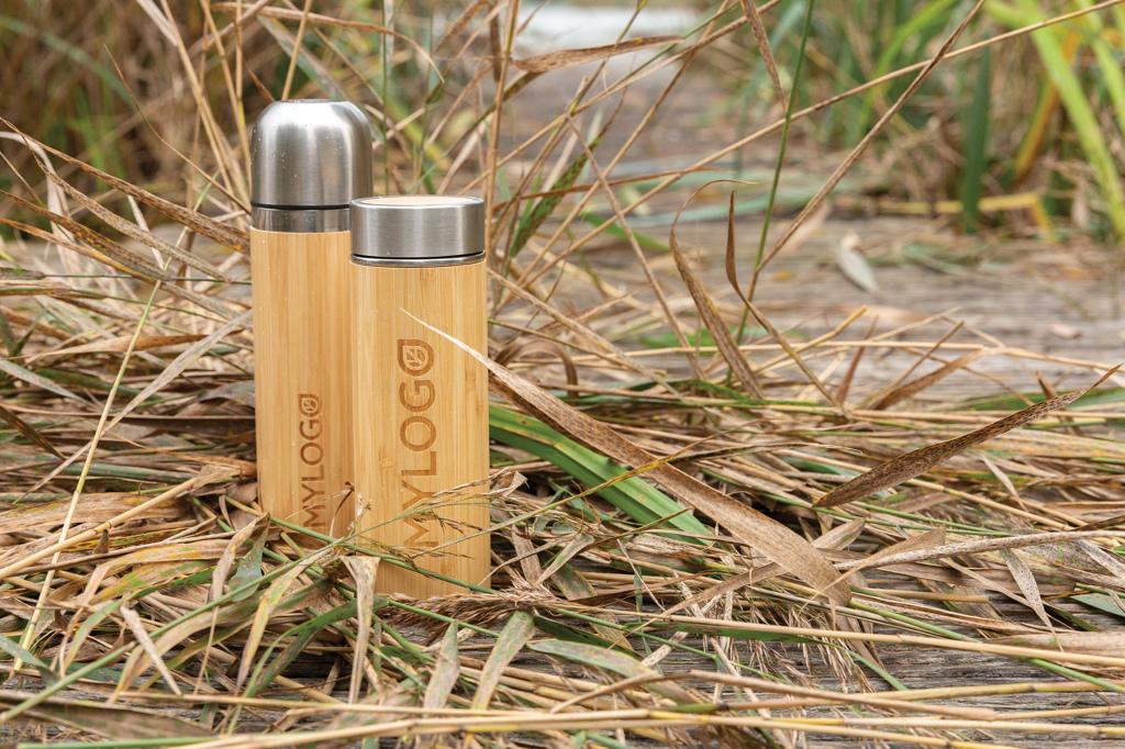 Leak proof bamboo vacuum bottle - Slika 11