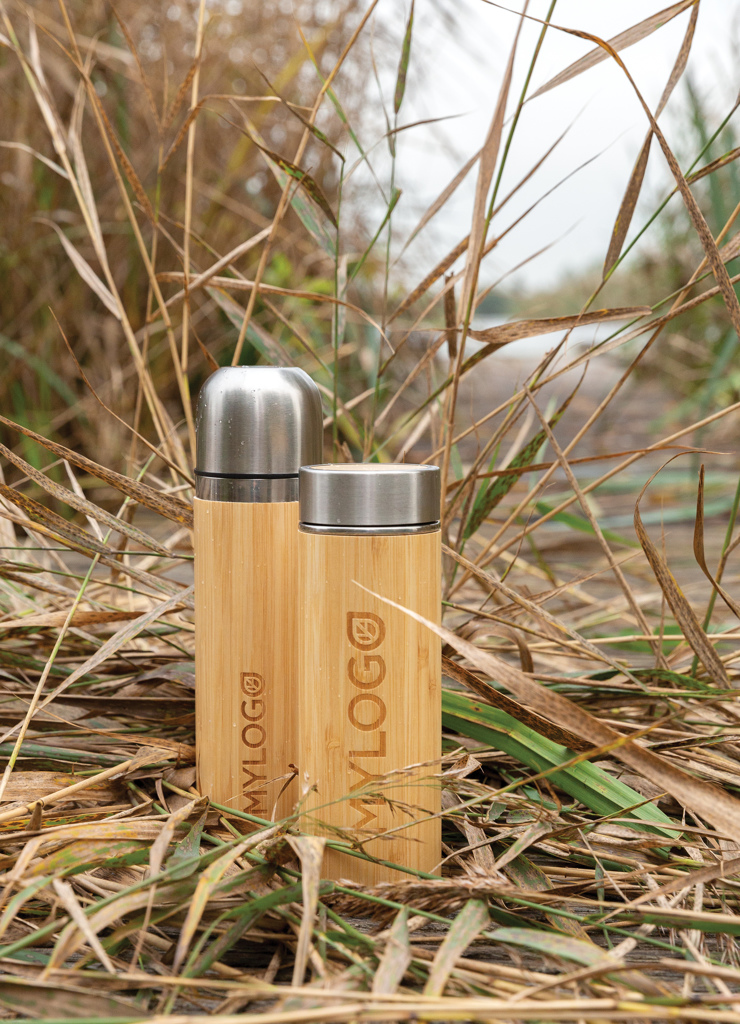 Leak proof bamboo vacuum bottle - Slika 12