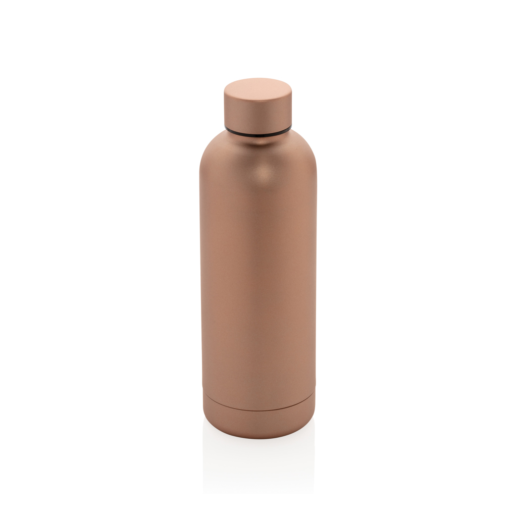Impact stainless steel double wall vacuum bottle, golden - Slika 2