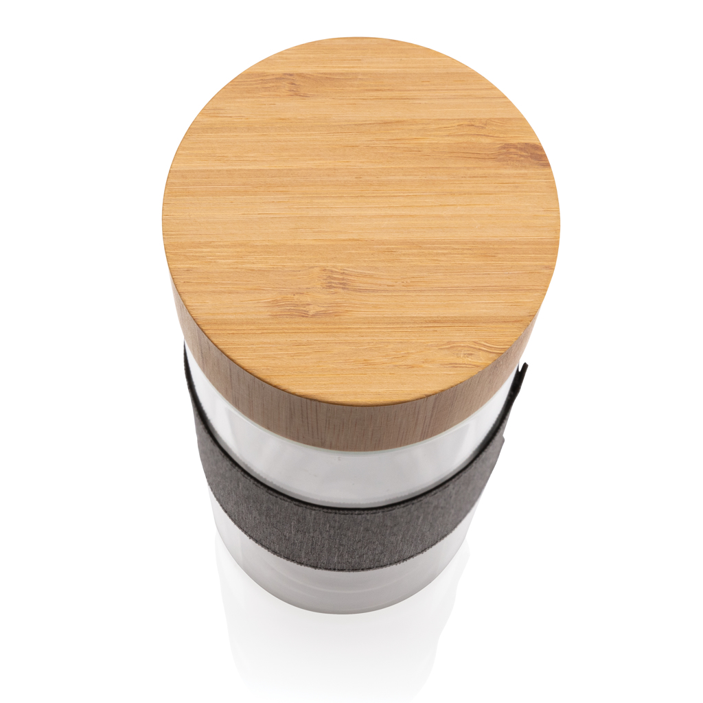 Impact double wall borosilicate glass bottle - Slika 8