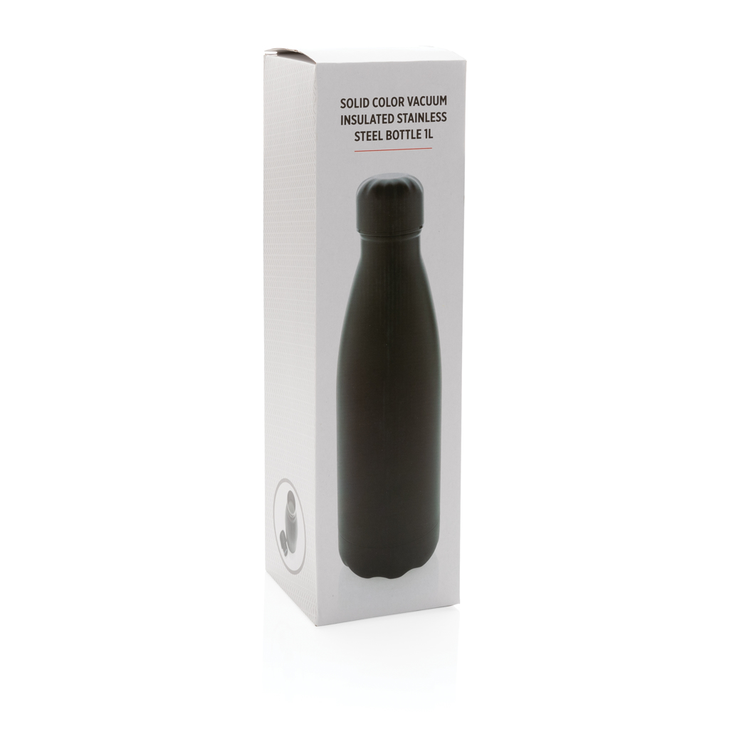 Solid colour vacuum stainless steel bottle 1L - Slika 11