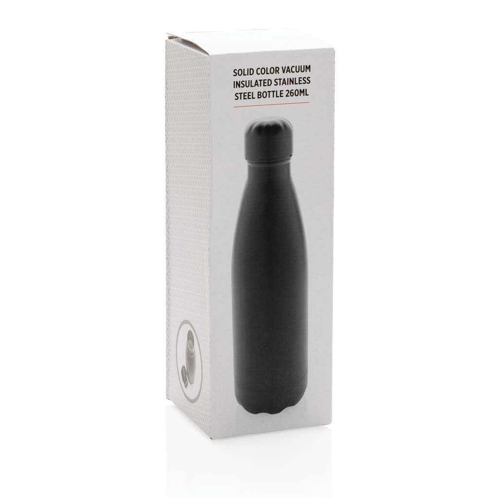 Solid colour vacuum stainless steel bottle 260ml - Slika 11