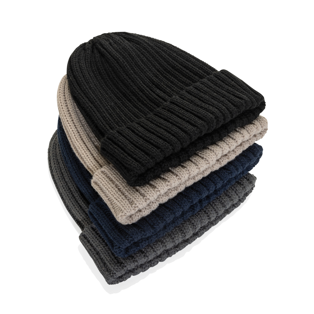Kennedi AWARE™ Polylana® beanie with large rib - Slika 8