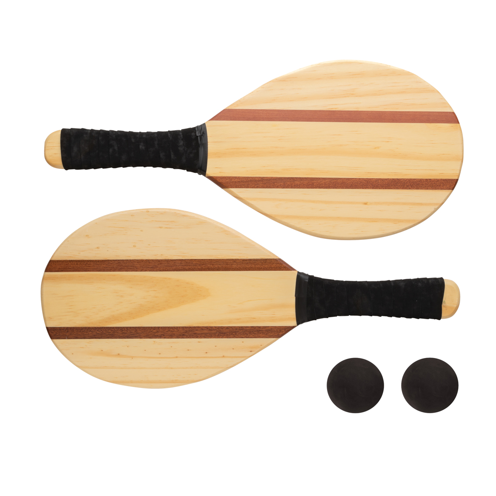 Wooden frescobol tennis set - Slika 2