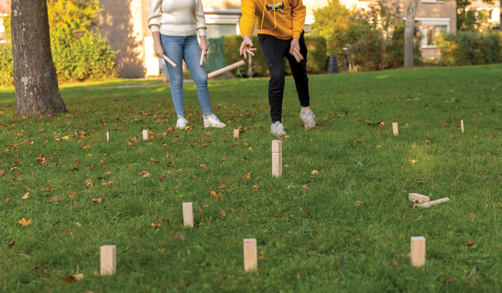 Wooden kubb set - Slika 6