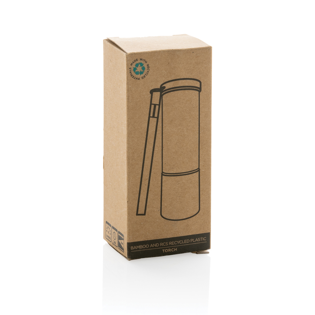 Bamboo and RCS certfied recycled plastic torch - Slika 12