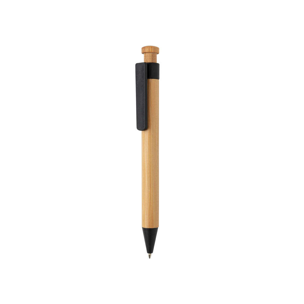 Bamboo pen with wheatstraw clip - Slika 2