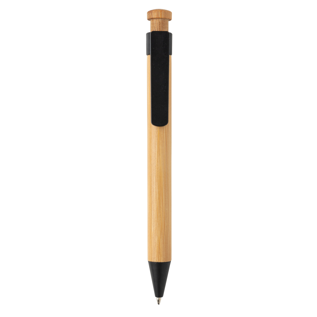 Bamboo pen with wheatstraw clip - Slika 4