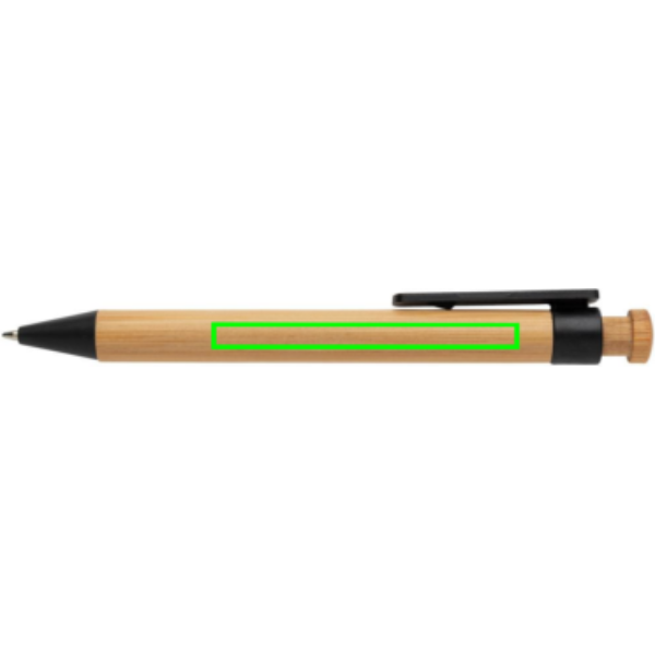 Bamboo pen with wheatstraw clip - Slika 9