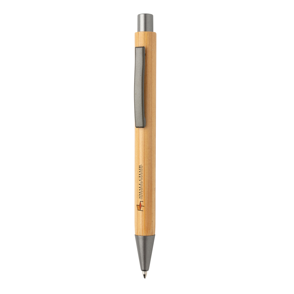 Slim design bamboo pen - Slika 5
