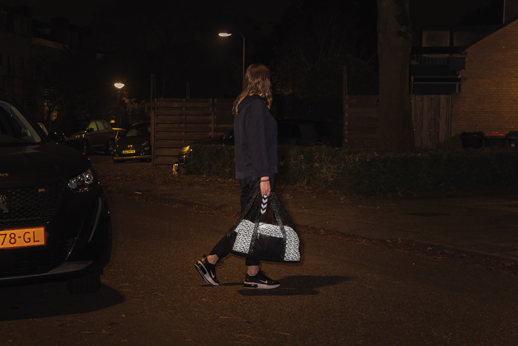 AWARE™ RPET Reflective weekend bag - Slika 10