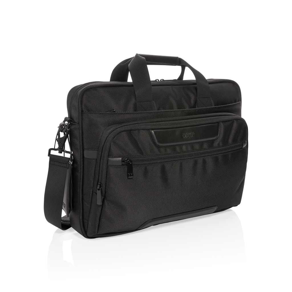 Swiss Peak RPET Voyager RFID 15.6" laptop bag - Slika 2