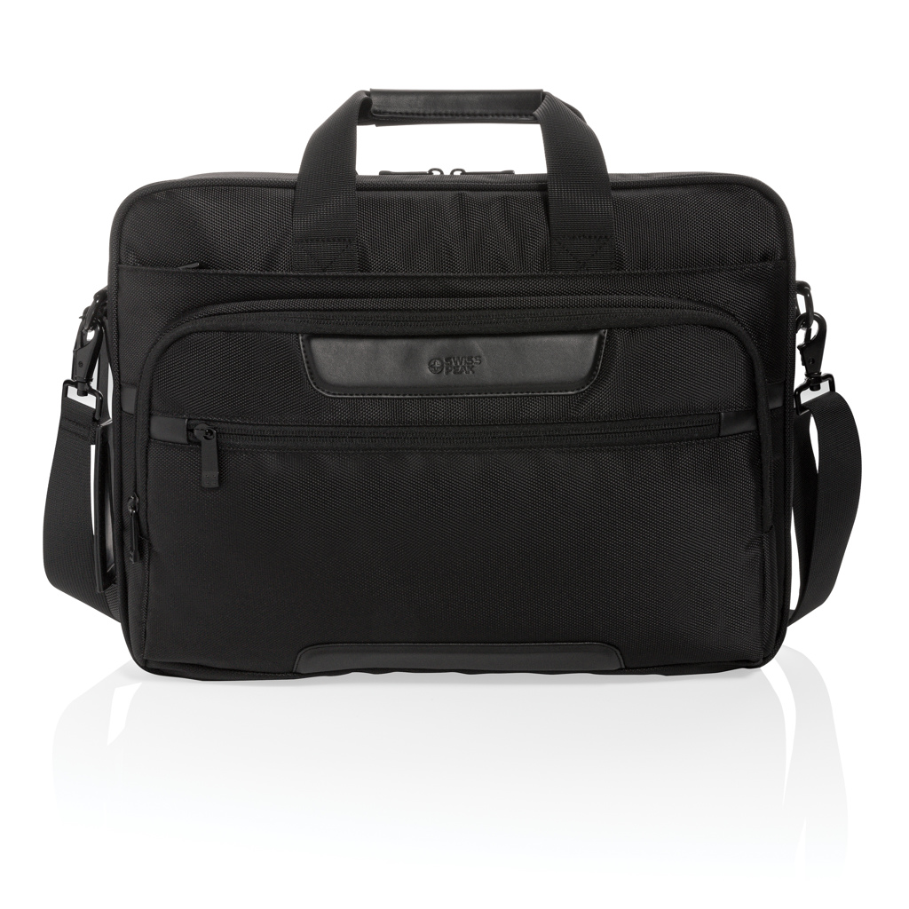 Swiss Peak RPET Voyager RFID 15.6" laptop bag - Slika 3