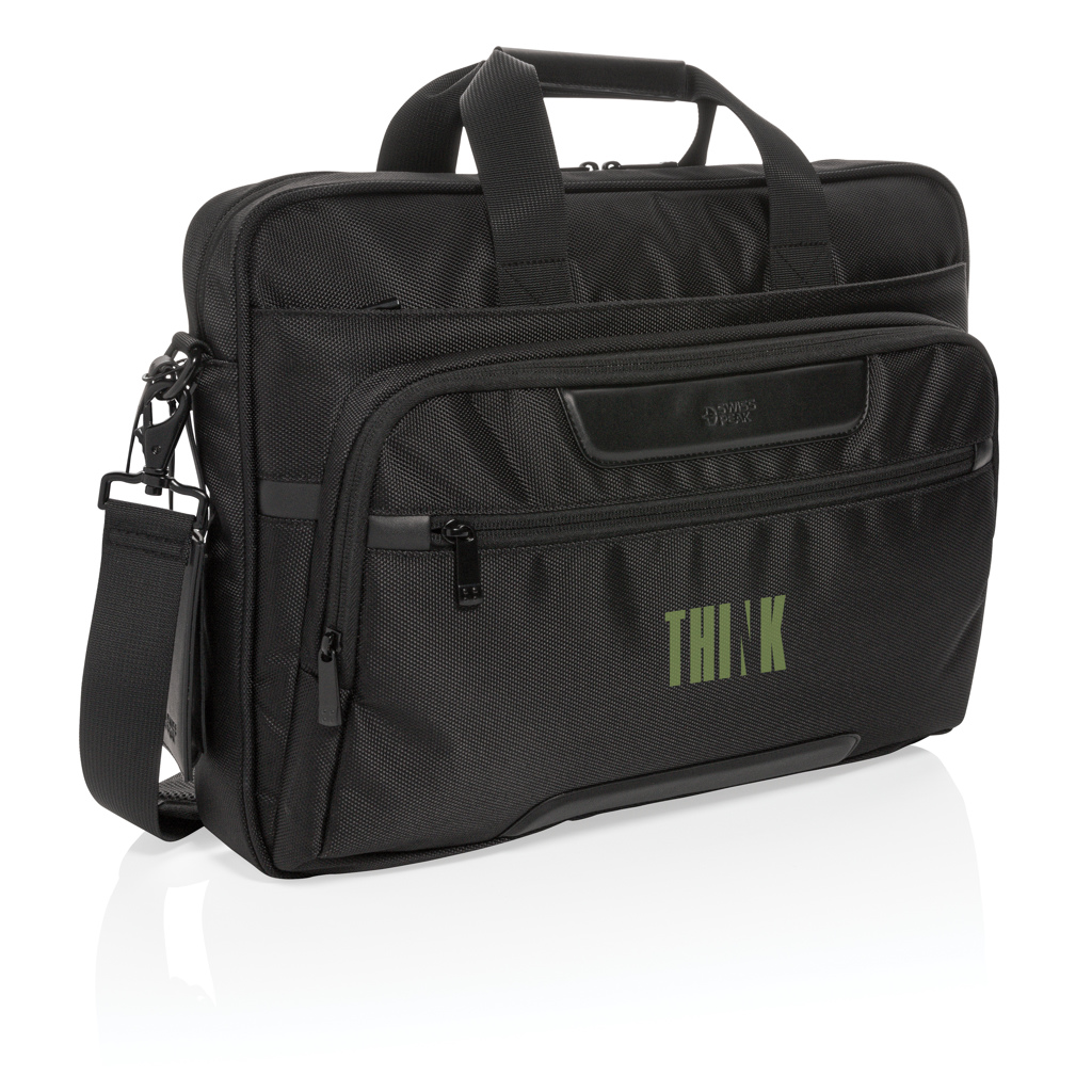 Swiss Peak RPET Voyager RFID 15.6" laptop bag - Slika 11