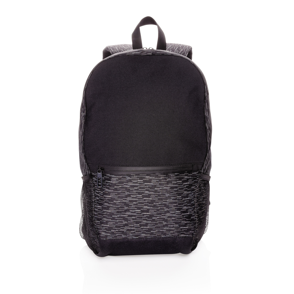 AWARE™ RPET Reflective laptop backpack - Slika 4