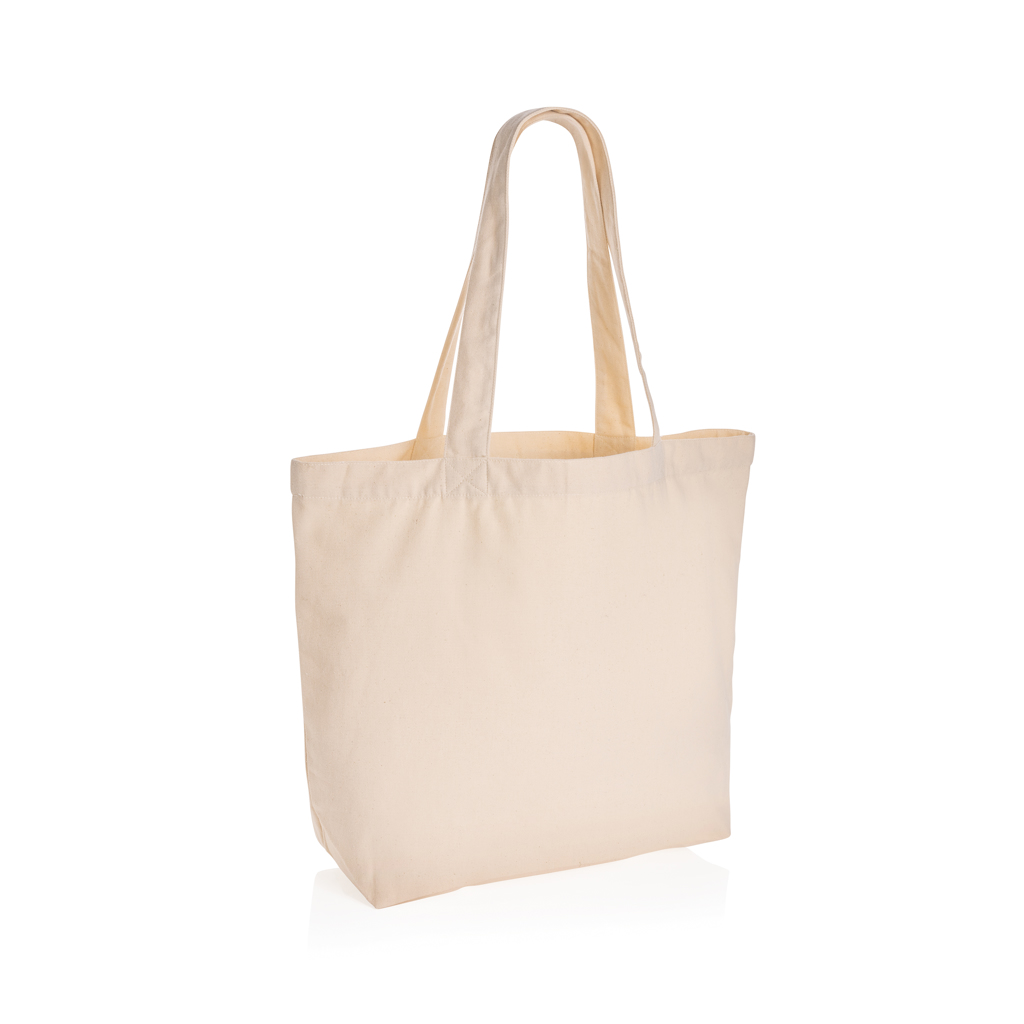 Impact Aware™ 240 gsm rcanvas shopper w/pocket undyed - Slika 2