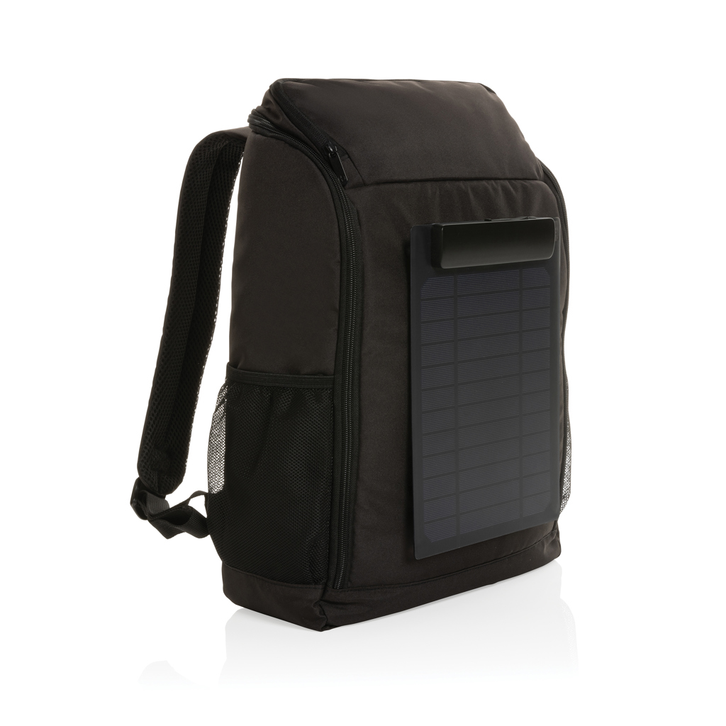 Pedro AWARE™ RPET deluxe backpack with 5W solar panel - Slika 2