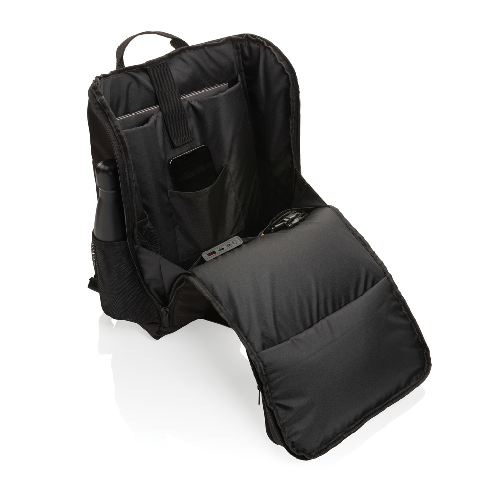 Pedro AWARE™ RPET deluxe backpack with 5W solar panel - Slika 3