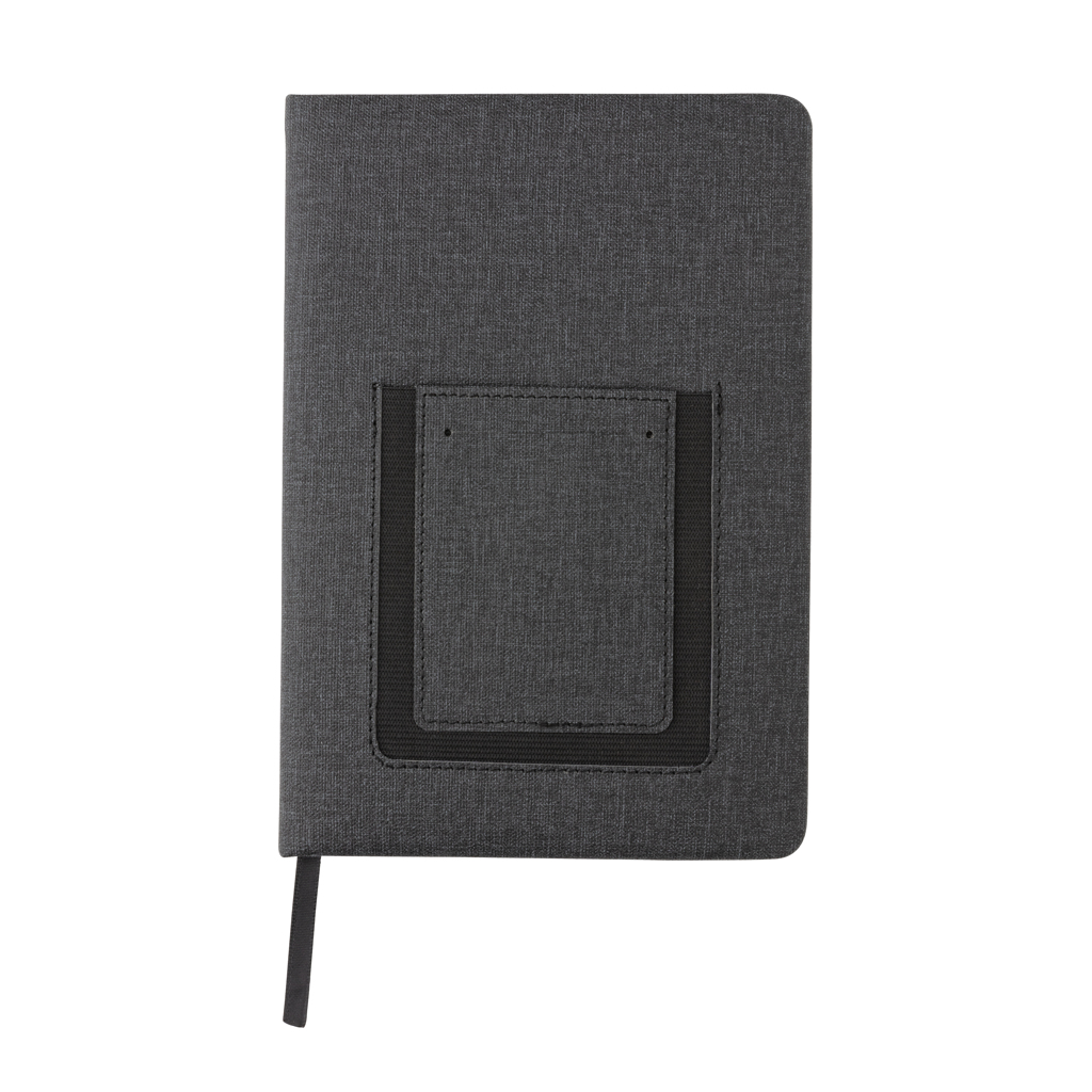Deluxe A5 Notebook with phone pocket - Slika 3