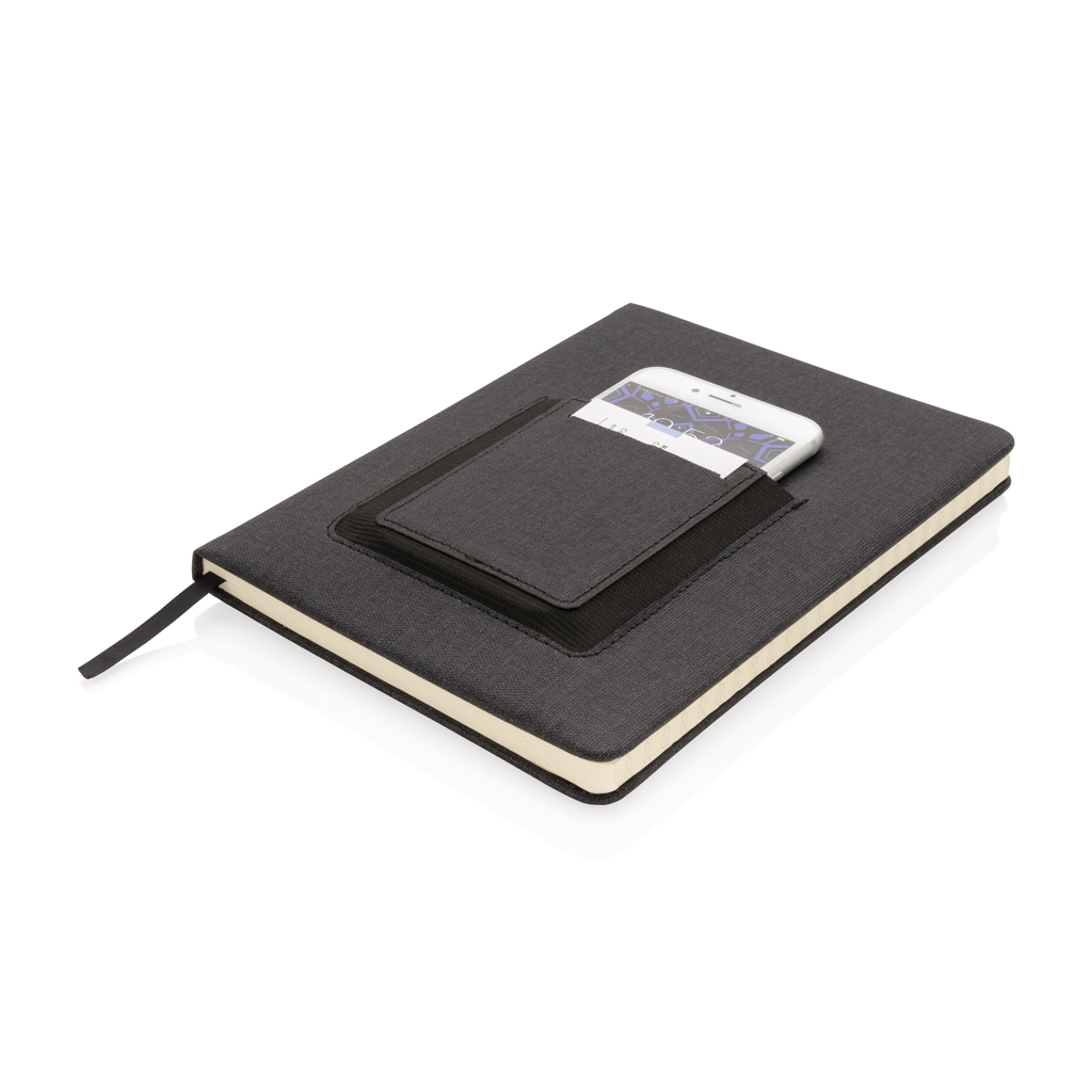 Deluxe A5 Notebook with phone pocket - Slika 7