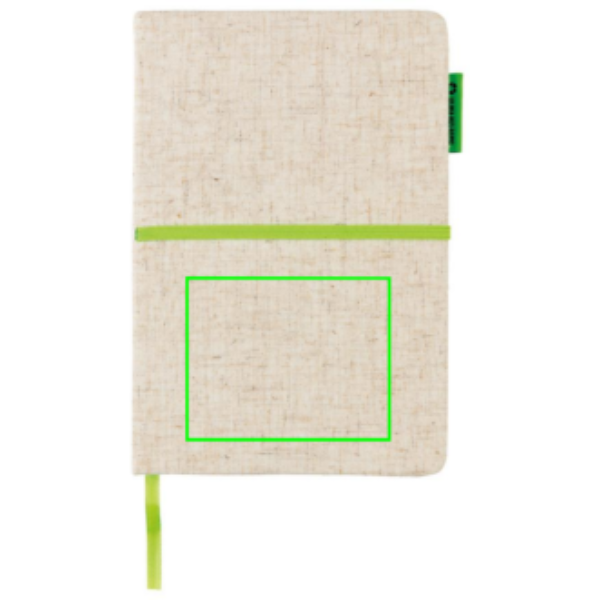 A5 jute notebook - Slika 10