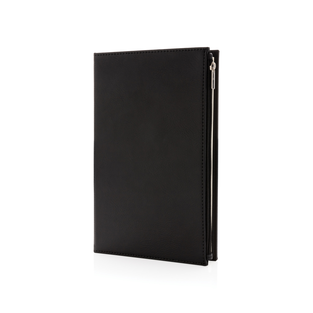 Swiss Peak A5 PU notebook with zipper pocket - Slika 2