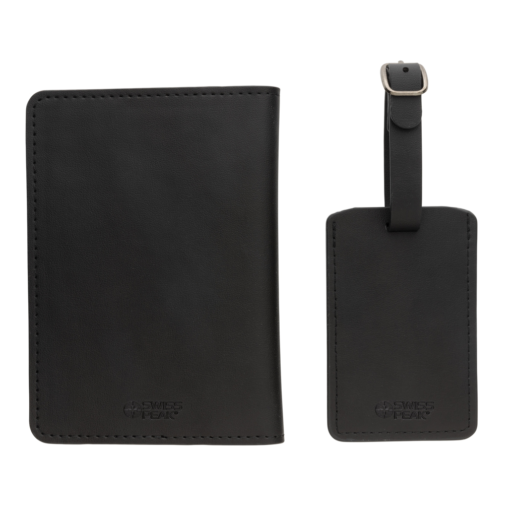 Swiss Peak GRS recycled PU travel gift set - Slika 4