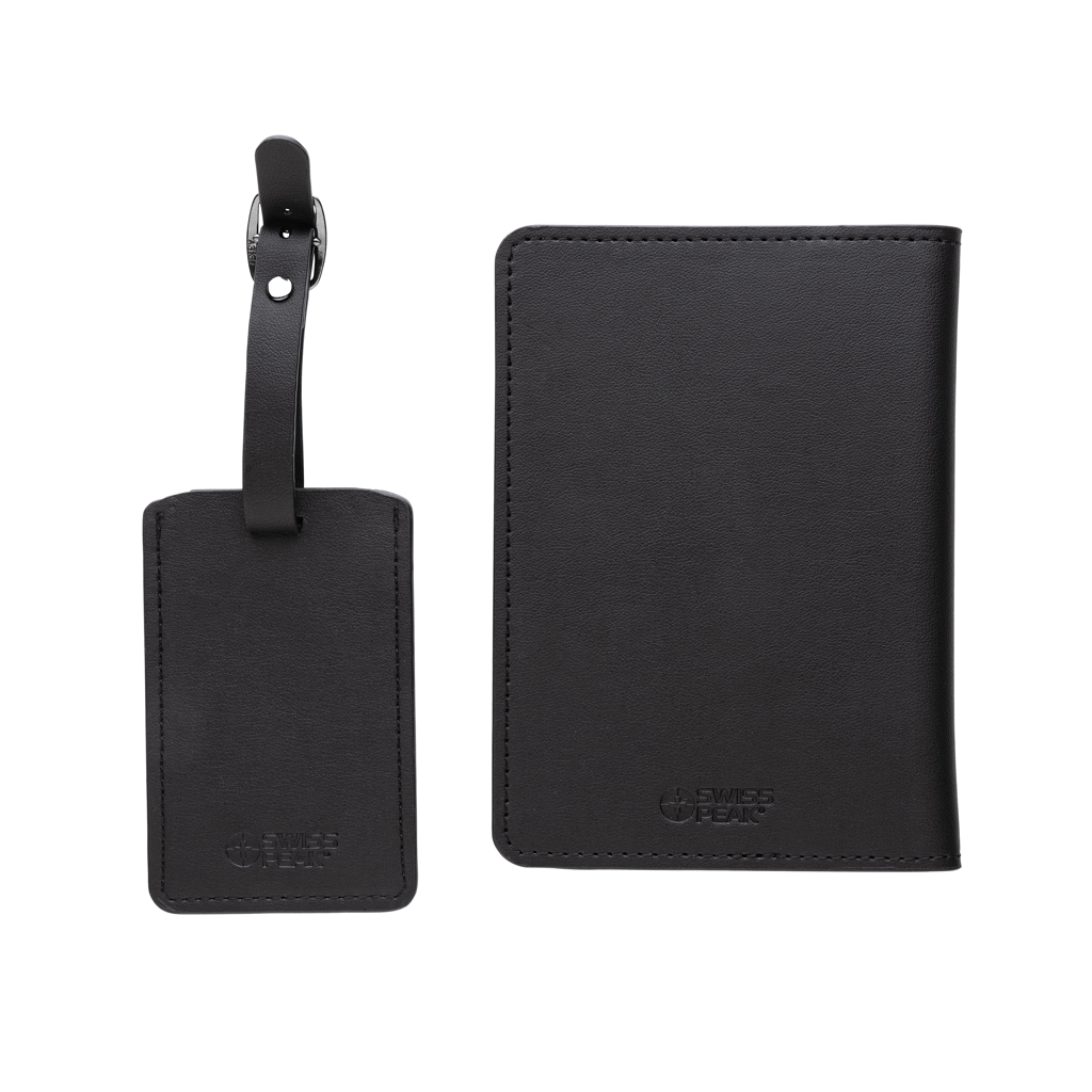 Swiss Peak GRS recycled PU travel gift set - Slika 6