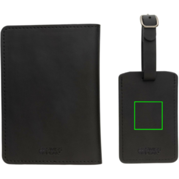 Swiss Peak GRS recycled PU travel gift set - Slika 10