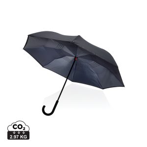 23" Impact AWARE™ RPET 190T reversible umbrella