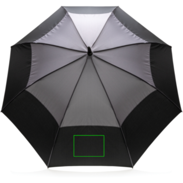 27" Impact AWARE™ RPET 190T auto open stormproof umbrella - Slika 8