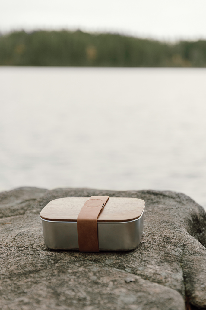 VINGA Ciro RCS recycled steel lunch box, grey - Slika 11