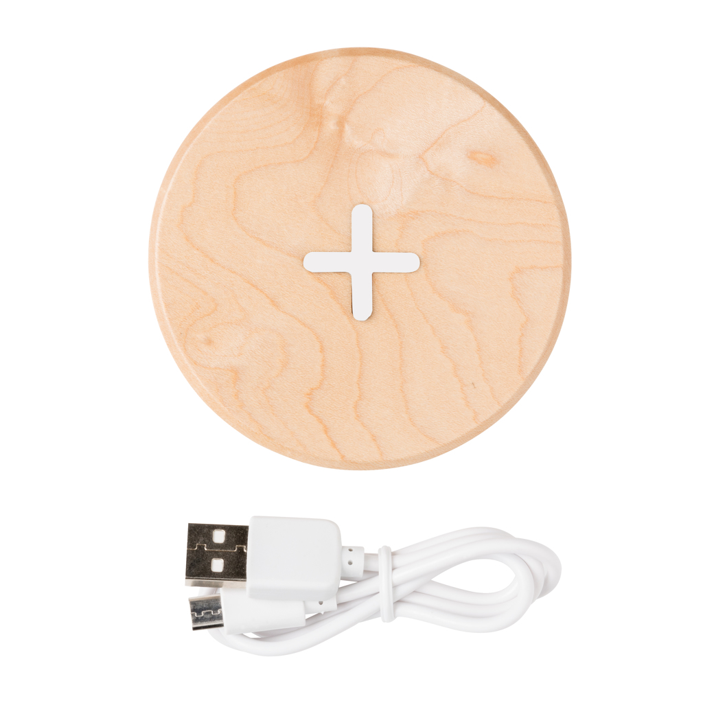 5W wood wireless charger - Slika 4