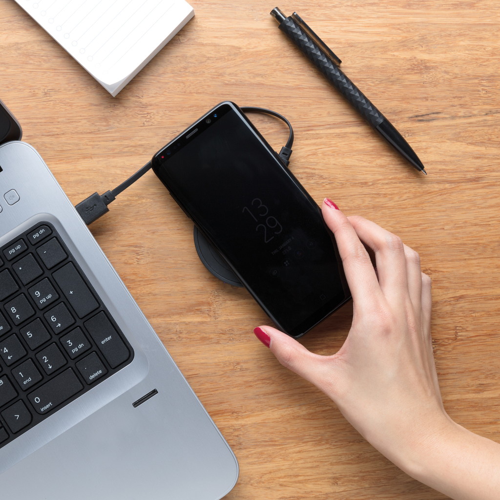 5W wireless charging pad round - Slika 9