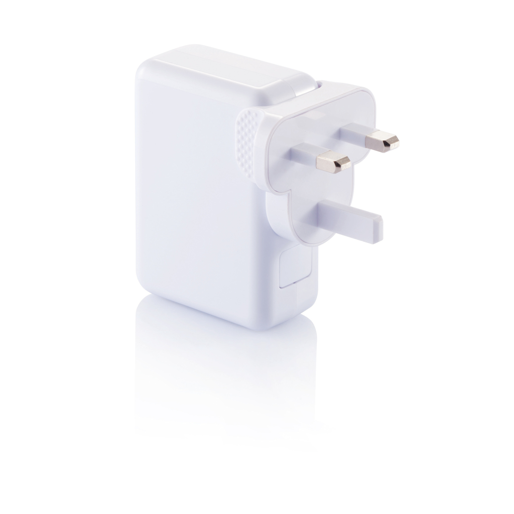 Travel plug with 4 USB ports - Slika 3